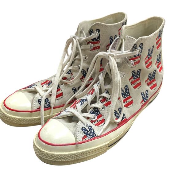 Chuck Taylor All Star 70 Election Day‎ High Top Sneakers Size M11/W13 - Picture 1 of 6